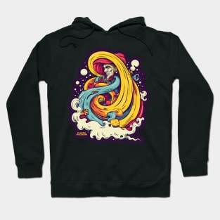 Plastic Macaroni Boho Trippy Hippy Wizard Hoodie